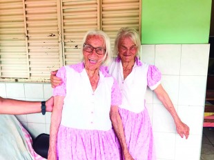 SUPER POPULARES NA CIDADE, GÊMEAS COMPLETAM 84 ANOS, HOJE