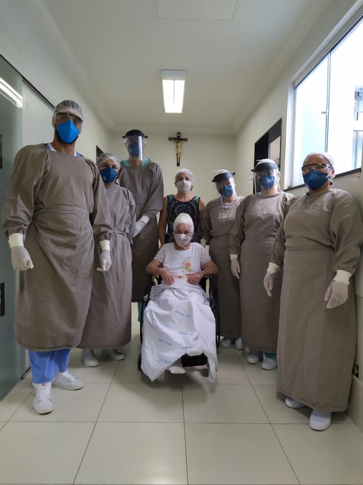 89 ANOS E CURADA DO CORONAVÍRUS