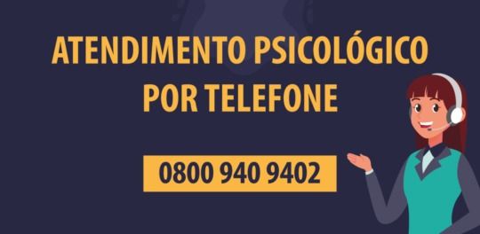 APOIO PSICOLÓGICO DURANTE ISOLAMENTO 