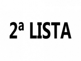 2ª LISTA DOS PROFISSIONAIS INDICADOS AO 30º GARRA