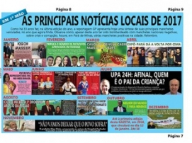 AS PRINCIPAIS NOTÍCIAS LOCAIS DE 2017