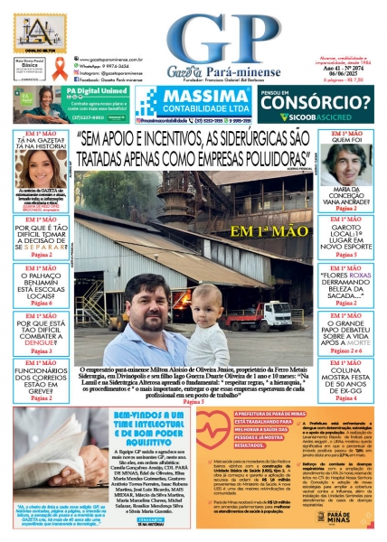 Primeira Pagina - Edição2074 - Ano: 41