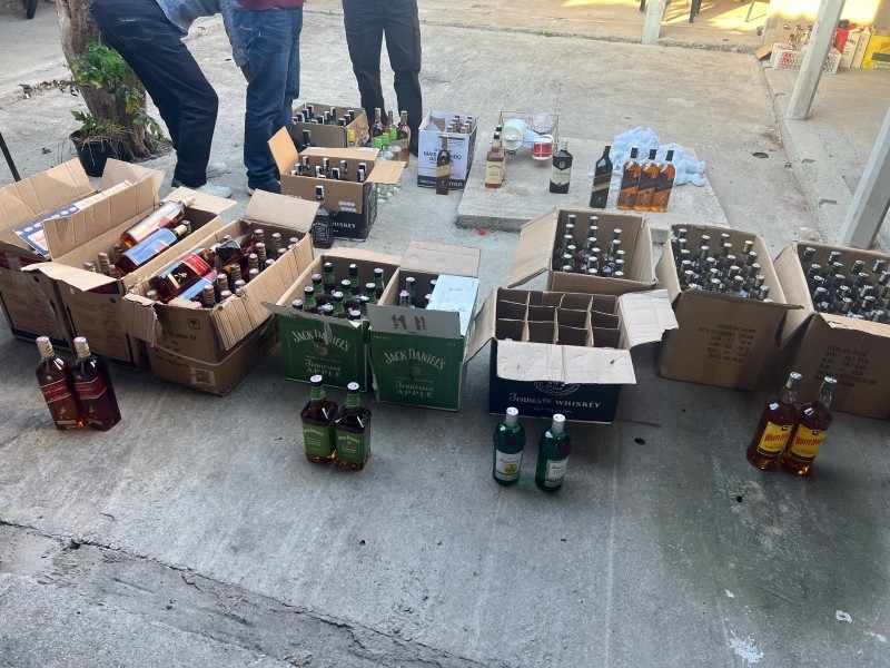 PRESO COM MAIS DE 200 BEBIDAS FALSIFICADAS 
