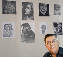 279ª MOSTRA GP: DESENHOS A LÁPIS DE GRAFITE