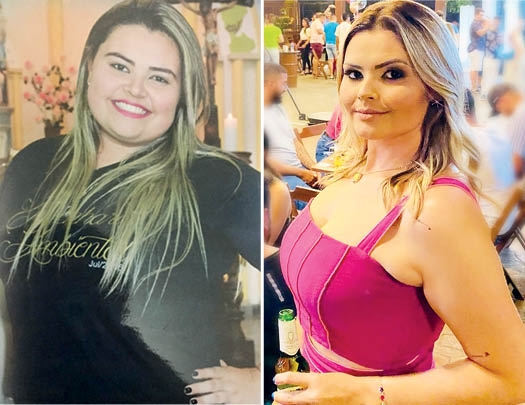 “OLHO PARA O MEU CORPO E FICO MUITO FELIZ! UMA NOVA PESSOA ASSUMIU A MINHA VIDA”