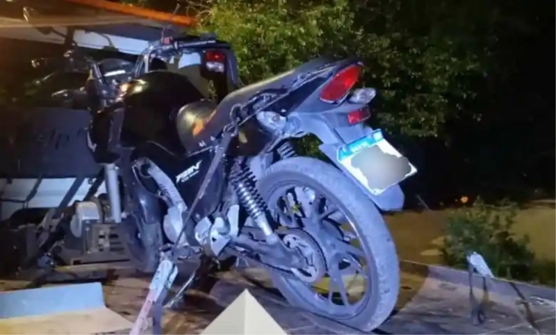 MOTO ROUBADA É RECUPERADA