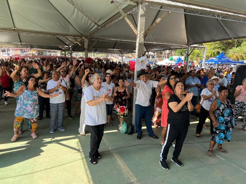 FOI UM SUCESSO O 15° ENCONTRO REGIONAL DOS IDOSOS, NA CIDADE