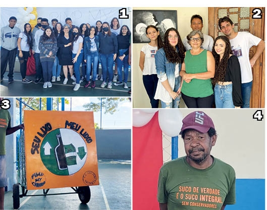 ESTUDANTES PROTAGONIZAM EXEMPLAR TRABALLHO DE VISIBILIDADE SOCIAL