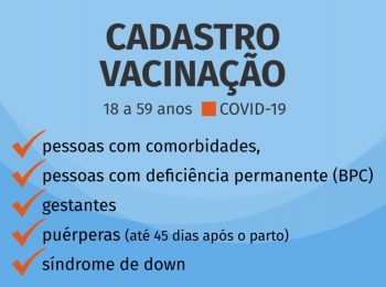 CADASTRO DE VACINAÇÃO CONTRA A COVID