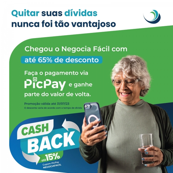 DESCONTOS E CASHBACK NA NEGOCIAÇÃO DE DÍVIDAS